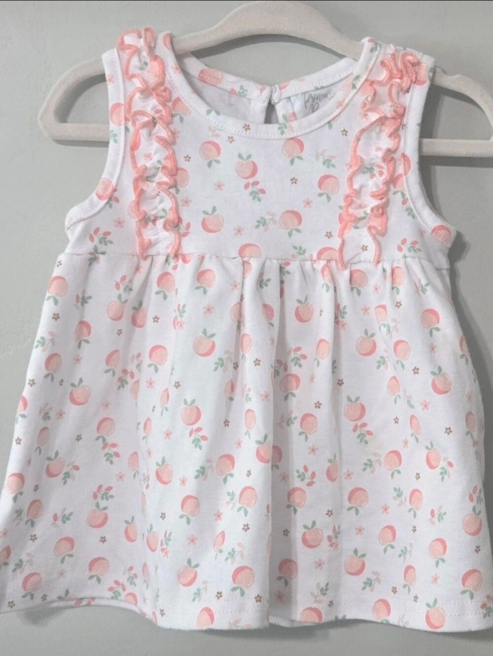 3 Piece Girls' Peach Dress